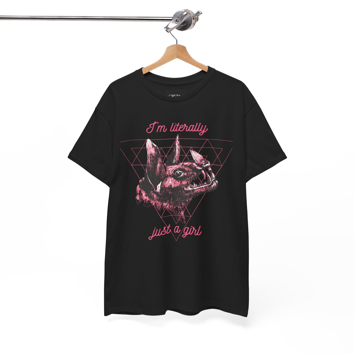 JUST A GIRL - Unisex Heavy Cotton Tee