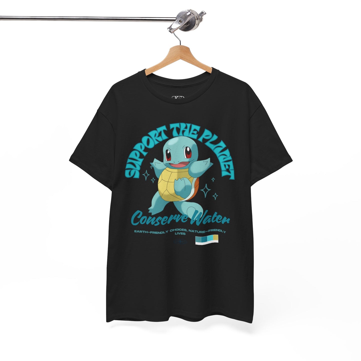 SUPPORT THE PLANET - CONSERVE WATER - Unisex Heavy Cotton Tee