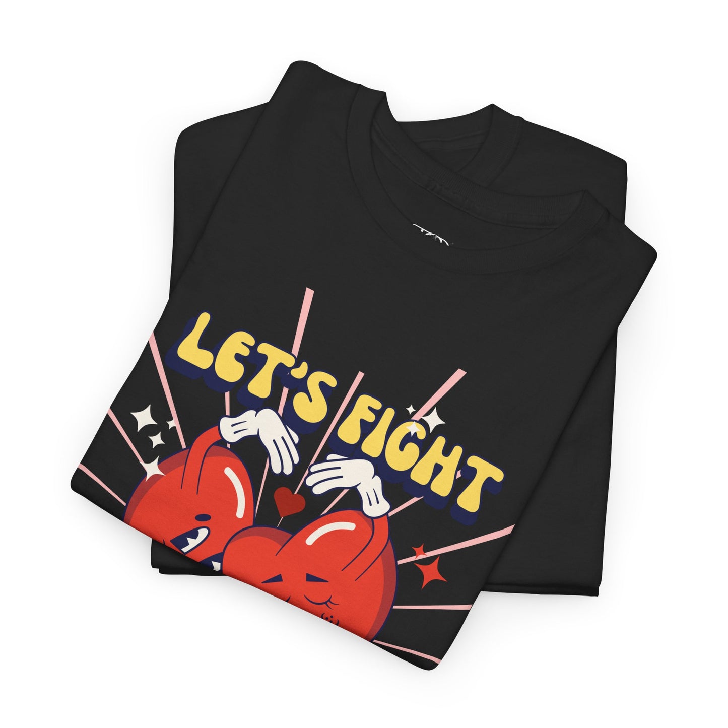 LET’S FIGHT THE SYSTEM TOGETHER - Unisex Heavy Cotton Tee
