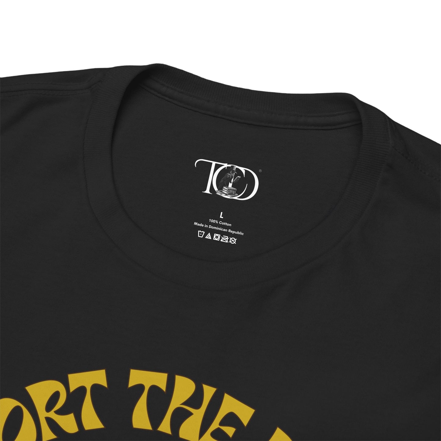 SUPPORT THE PLANET - SAVE ENERGY - Unisex Heavy Cotton Tee