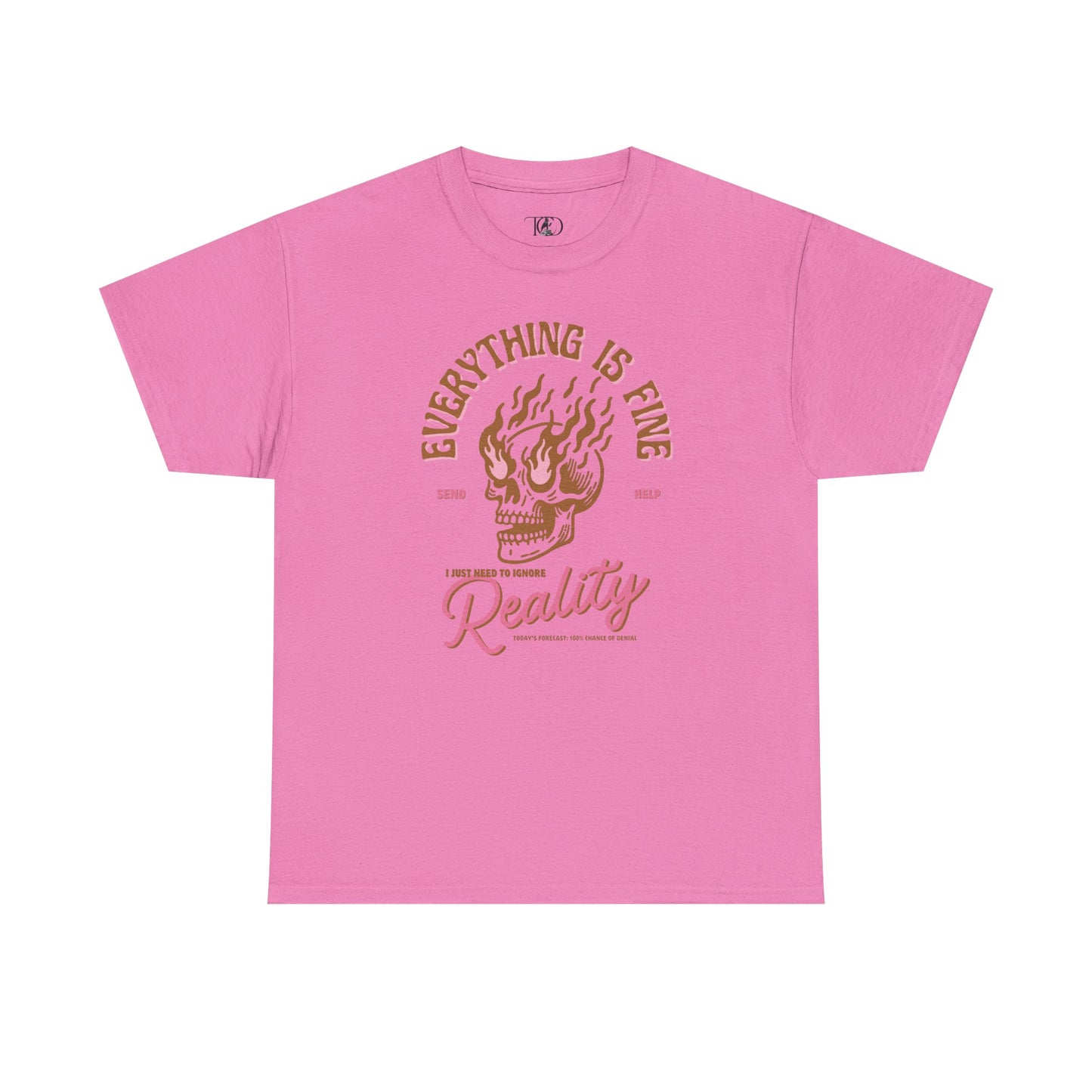 EVERYTHING IS FINE - Unisex Heavy Cotton Tee