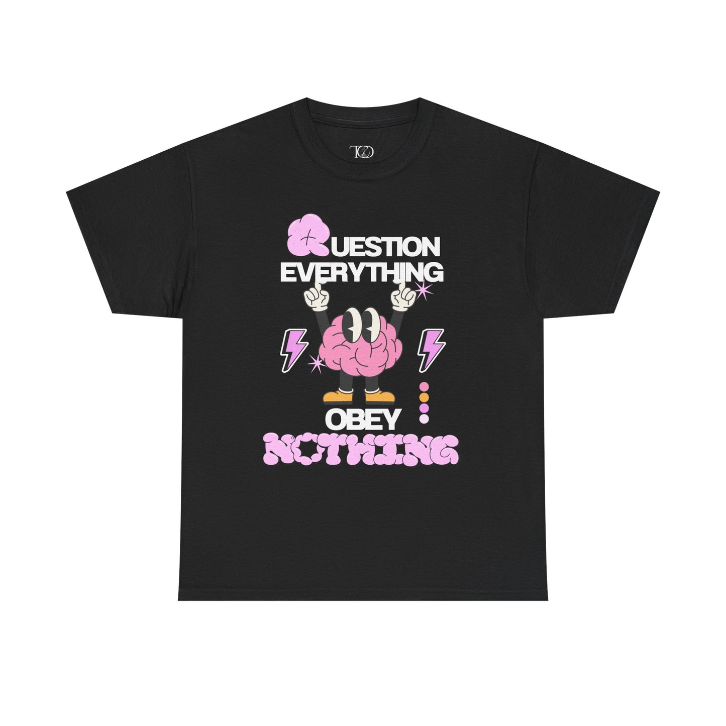 QUESTION EVERYTHING - Unisex Heavy Cotton Tee