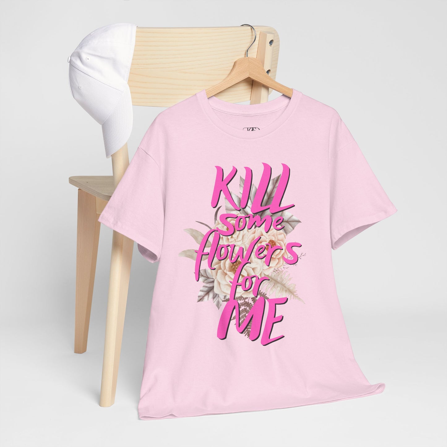 Kill some flowers for me - Unisex Heavy Cotton Tee