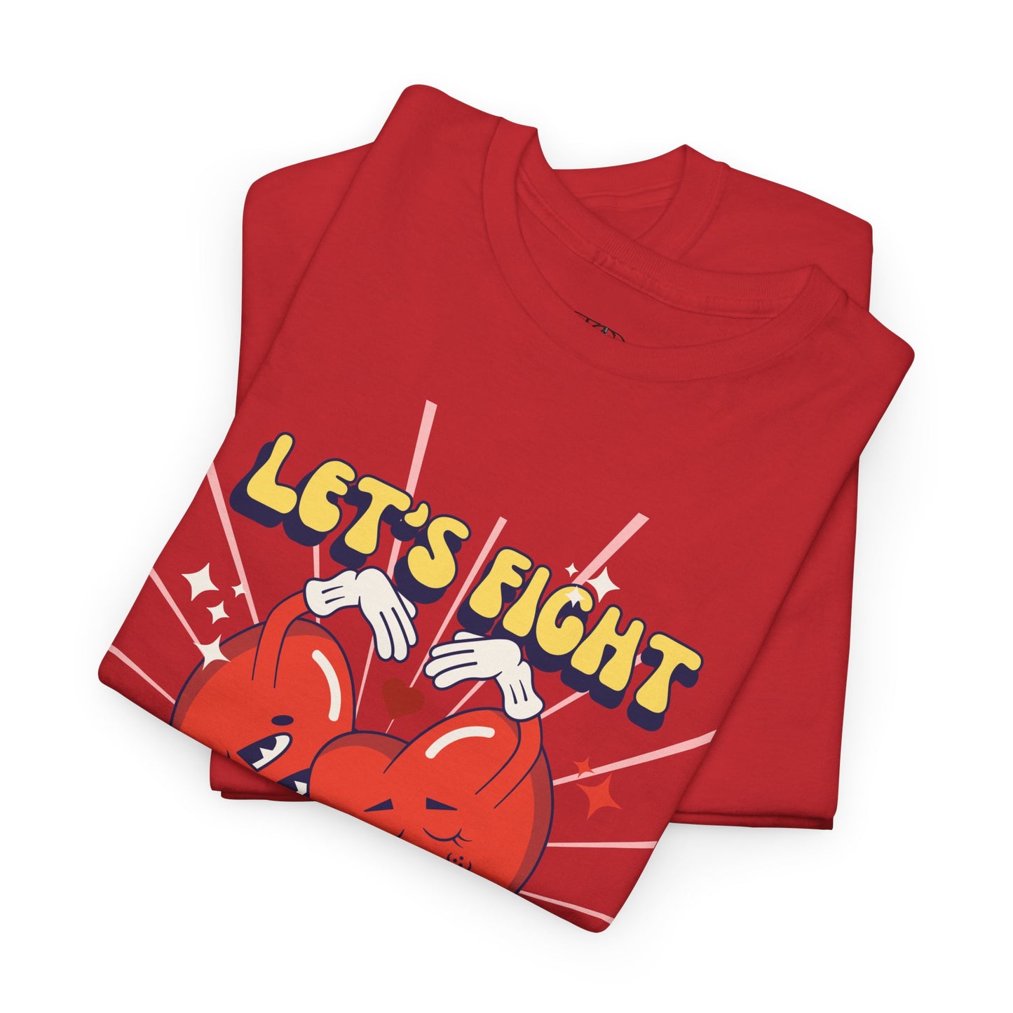 LET’S FIGHT THE SYSTEM TOGETHER - Unisex Heavy Cotton Tee