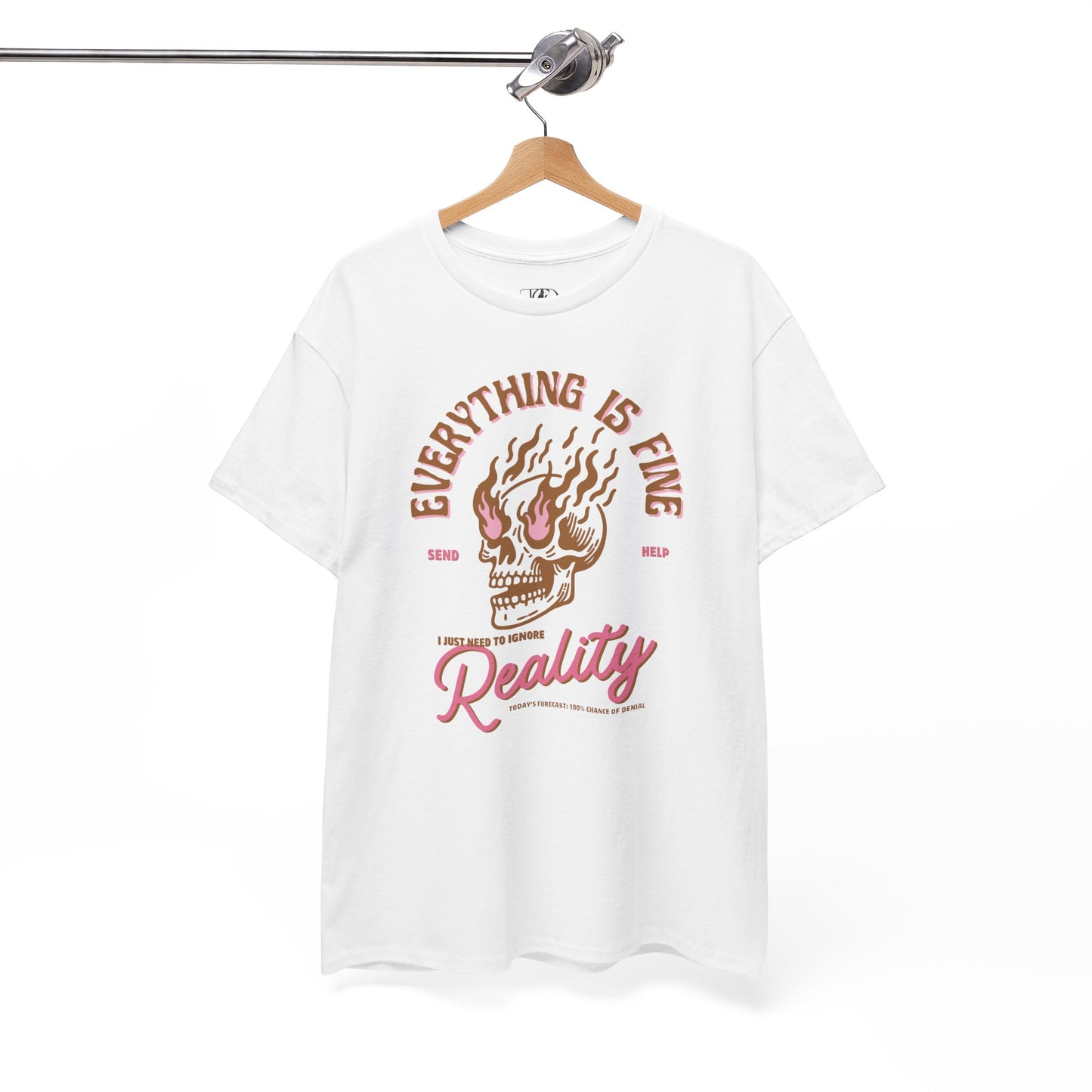 EVERYTHING IS FINE - Unisex Heavy Cotton Tee