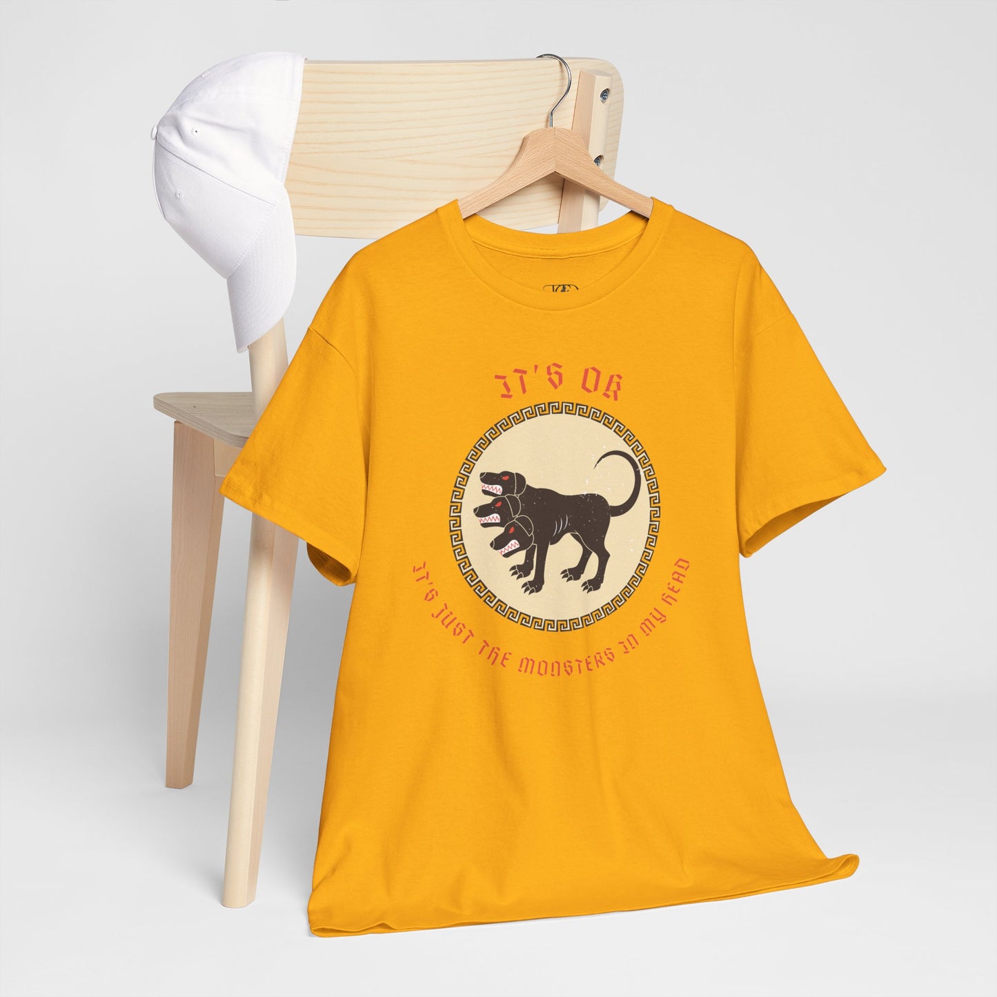 MONSTER IN MY HEAD - Unisex Heavy Cotton Tee