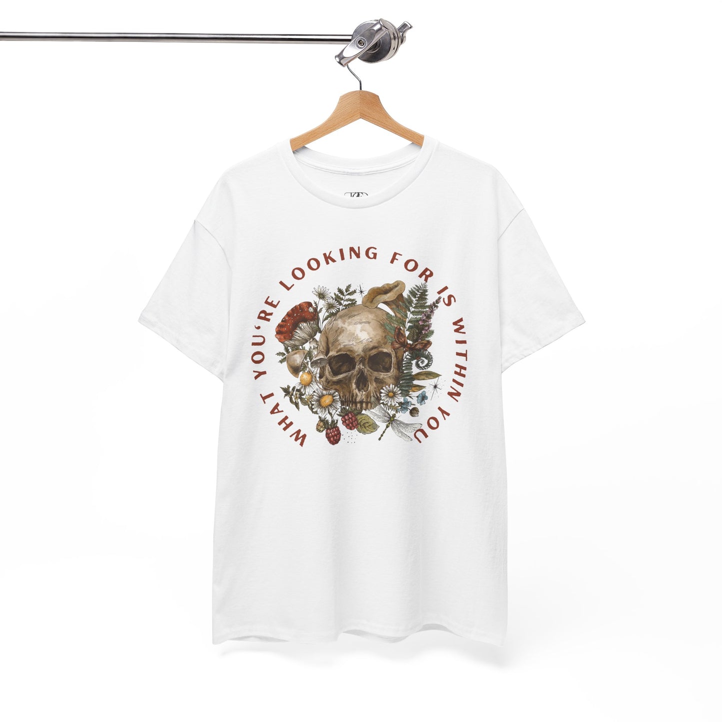 WHAT YOU’RE LOOKING FOR IS WITHIN YOU - Unisex Heavy Cotton Tee