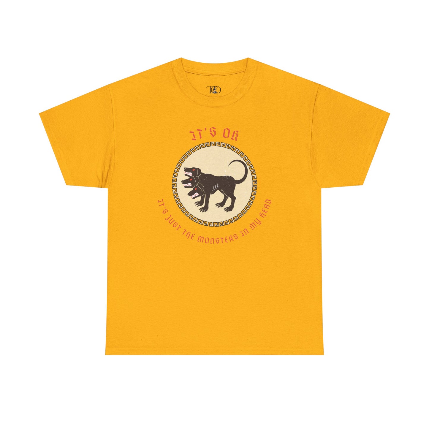 MONSTER IN MY HEAD - Unisex Heavy Cotton Tee