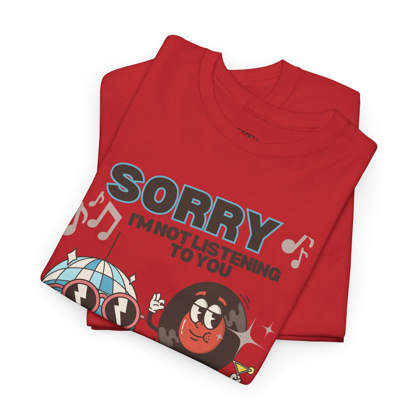 VOLUME UP, WORLD OFF - Unisex Heavy Cotton Tee