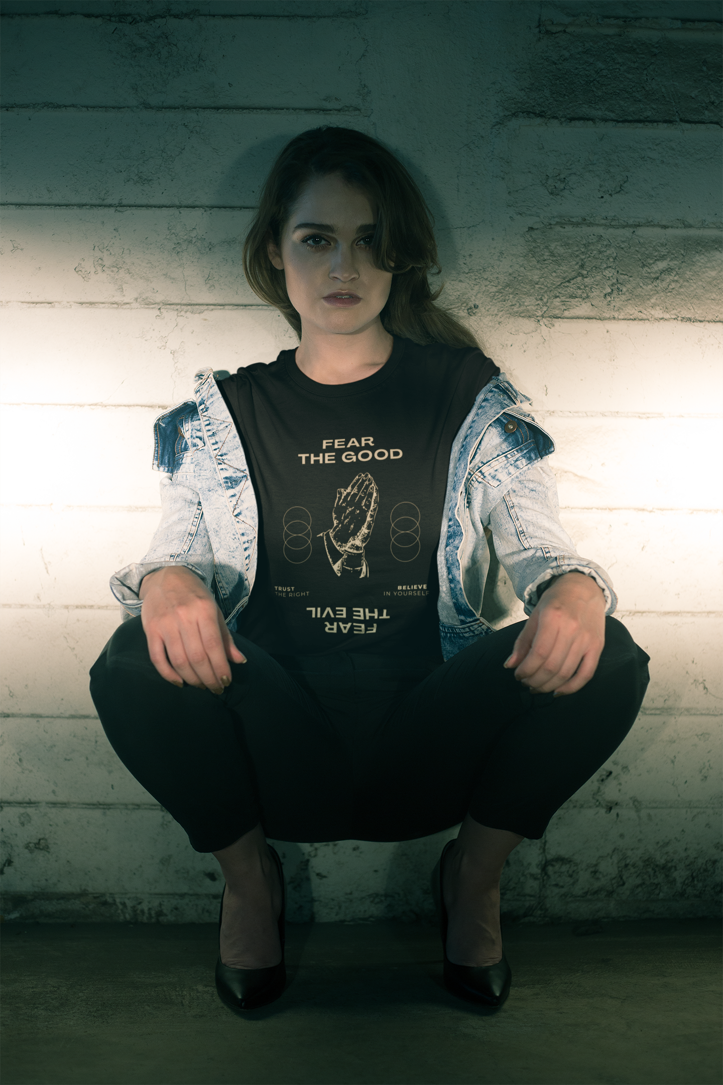 FEAR THE GOOD - Unisex Heavy Cotton Tee