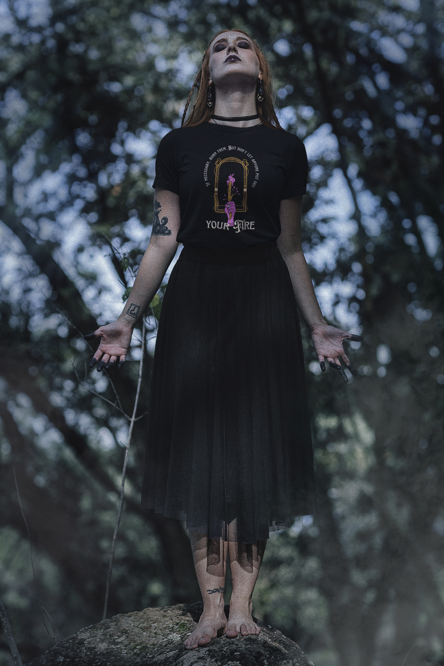 DON’T LET THEM PUT OUT YOUR FIRE - Unisex Heavy Cotton Tee