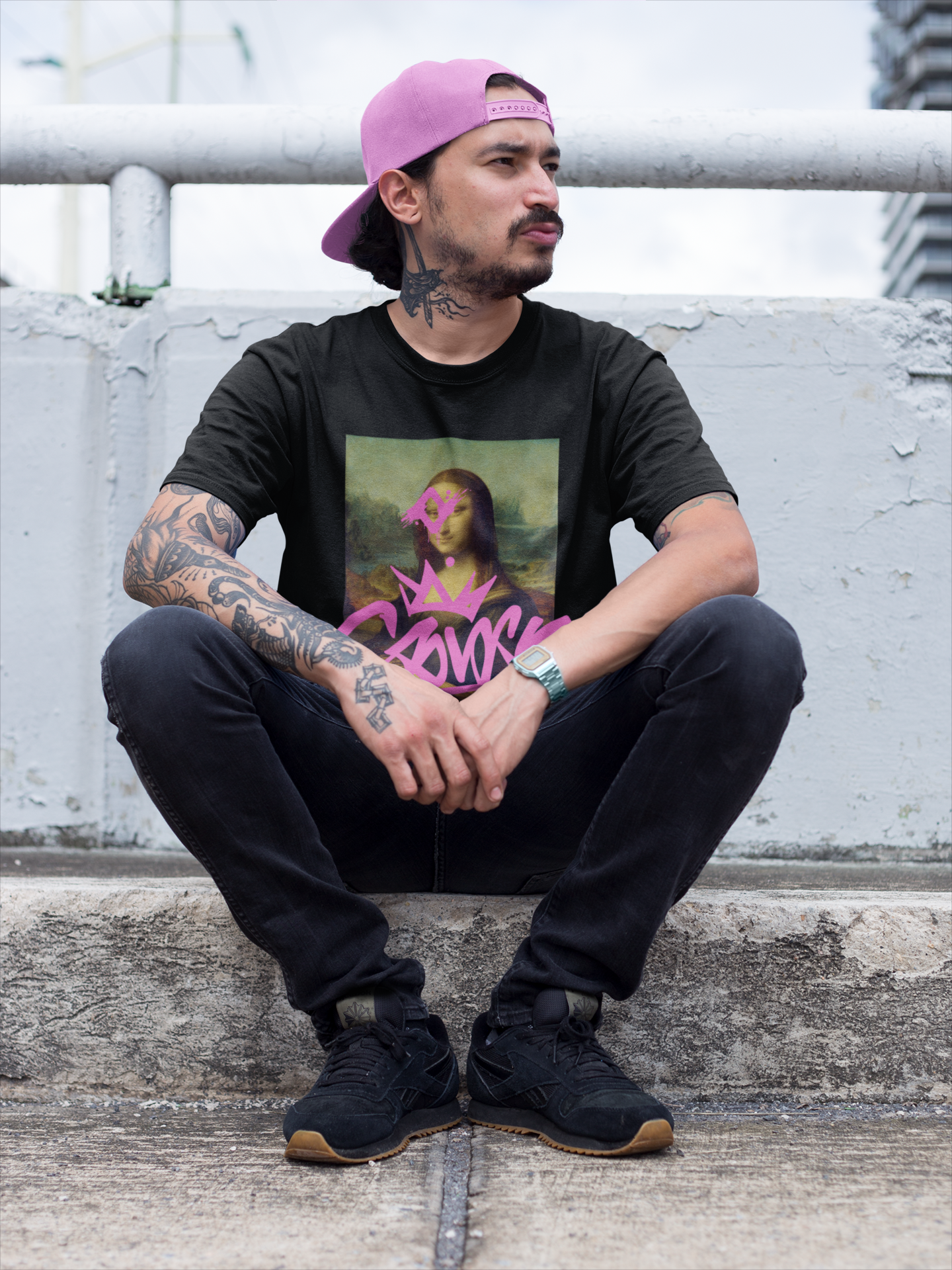 URBAN MONALISA - Unisex Heavy Cotton Tee