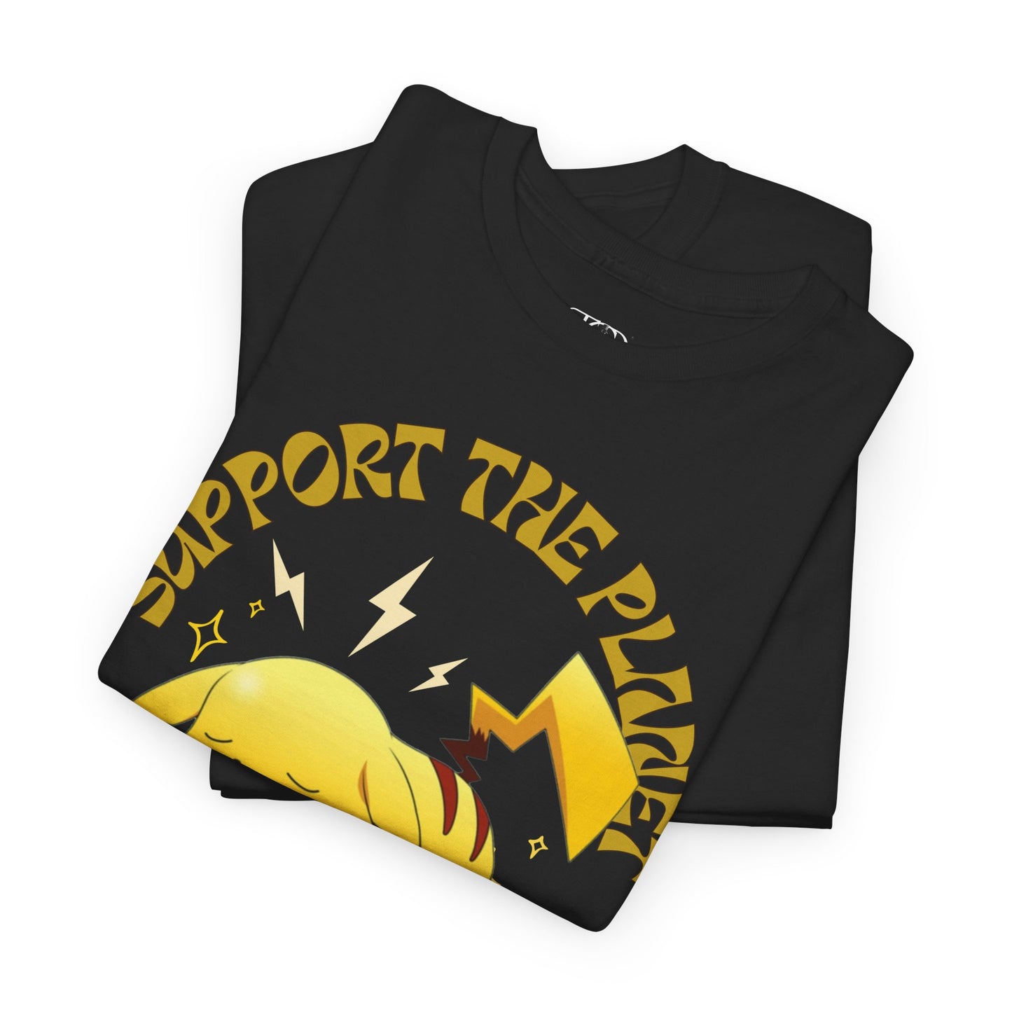 SUPPORT THE PLANET - SAVE ENERGY - Unisex Heavy Cotton Tee