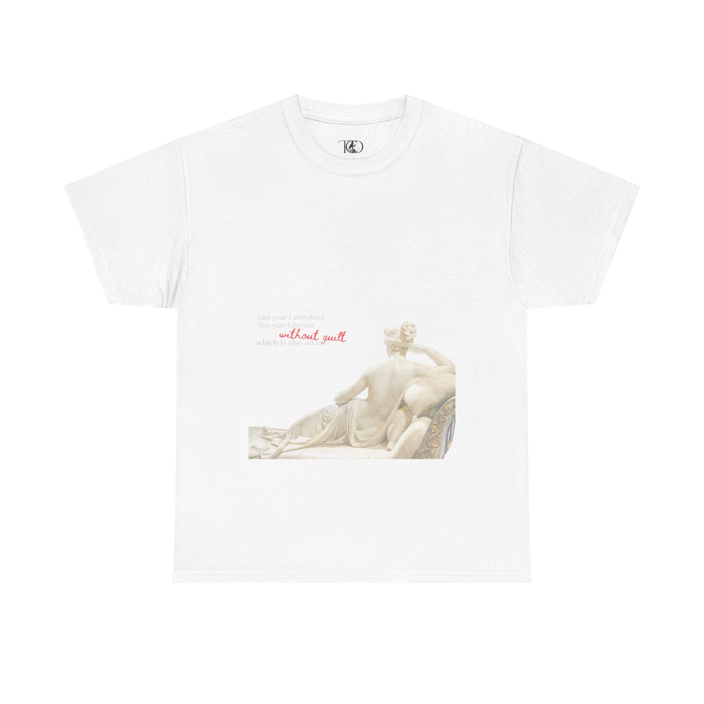 WITHOUT GUILT - Unisex Heavy Cotton Tee