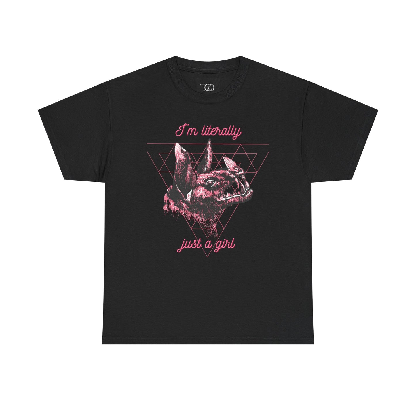 JUST A GIRL - Unisex Heavy Cotton Tee