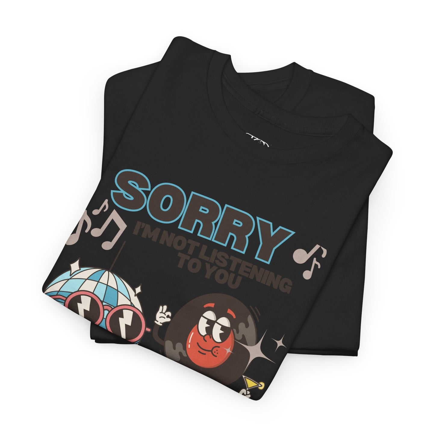 VOLUME UP, WORLD OFF - Unisex Heavy Cotton Tee
