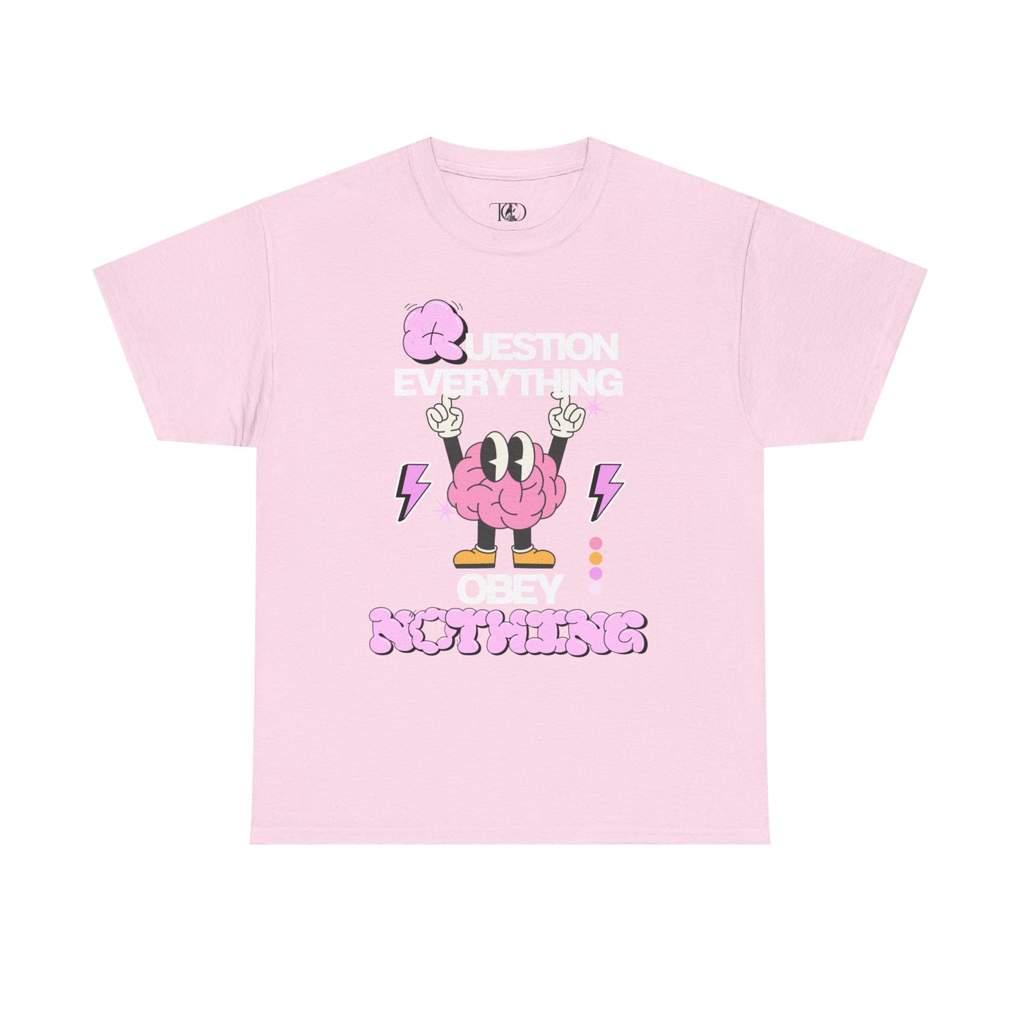 QUESTION EVERYTHING - Unisex Heavy Cotton Tee