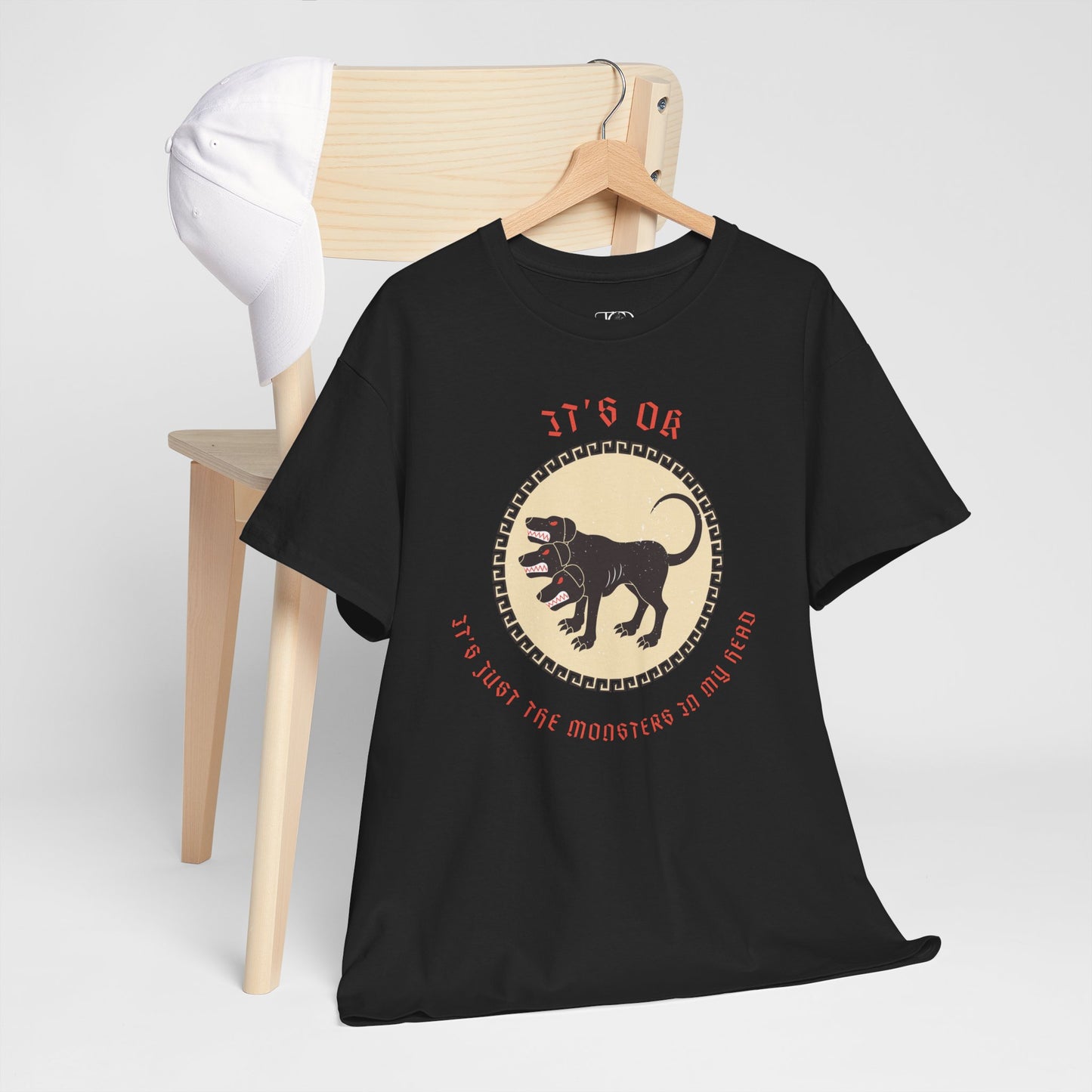 MONSTER IN MY HEAD - Unisex Heavy Cotton Tee