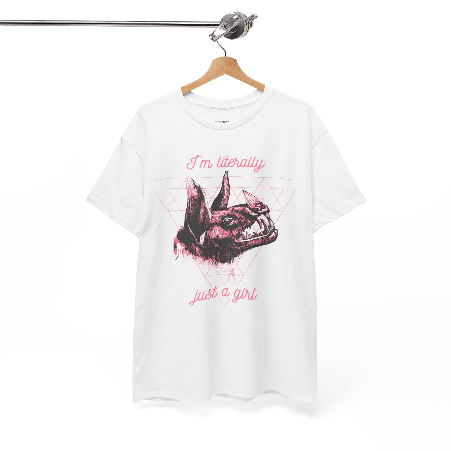 JUST A GIRL - Unisex Heavy Cotton Tee