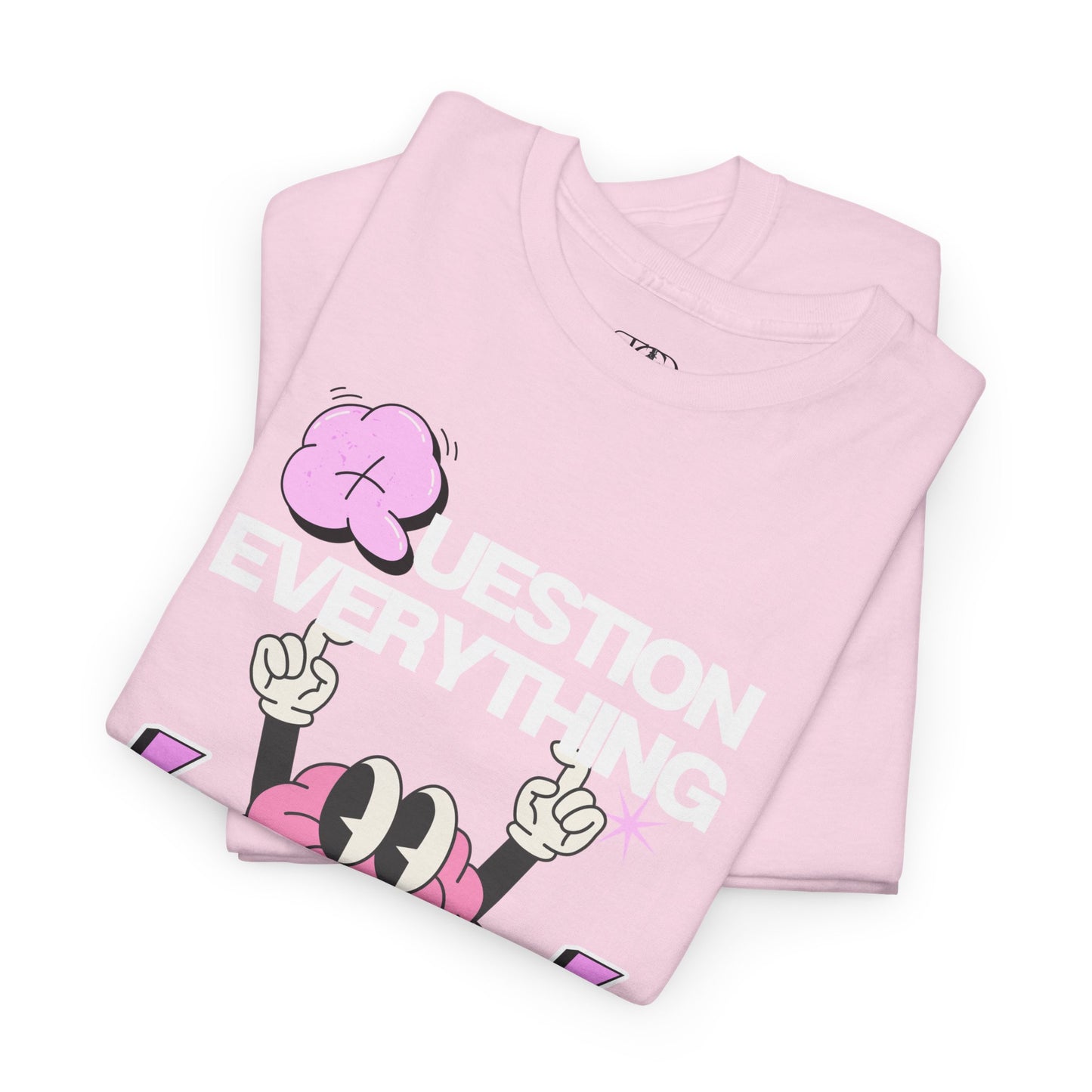 QUESTION EVERYTHING - Unisex Heavy Cotton Tee
