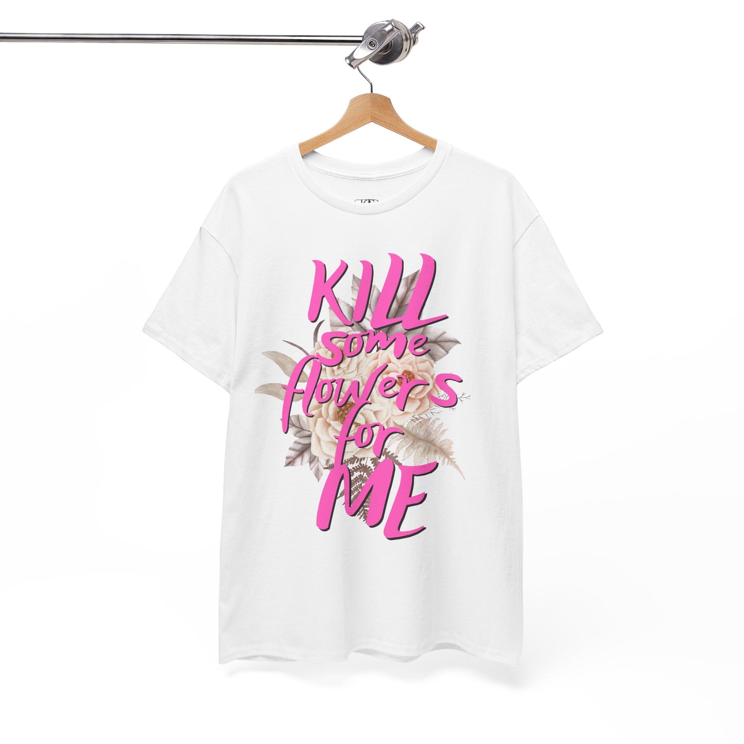 Kill some flowers for me - Unisex Heavy Cotton Tee