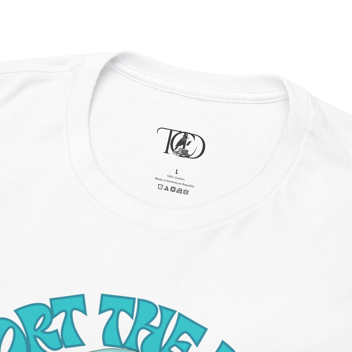 SUPPORT THE PLANET - CONSERVE WATER - Unisex Heavy Cotton Tee
