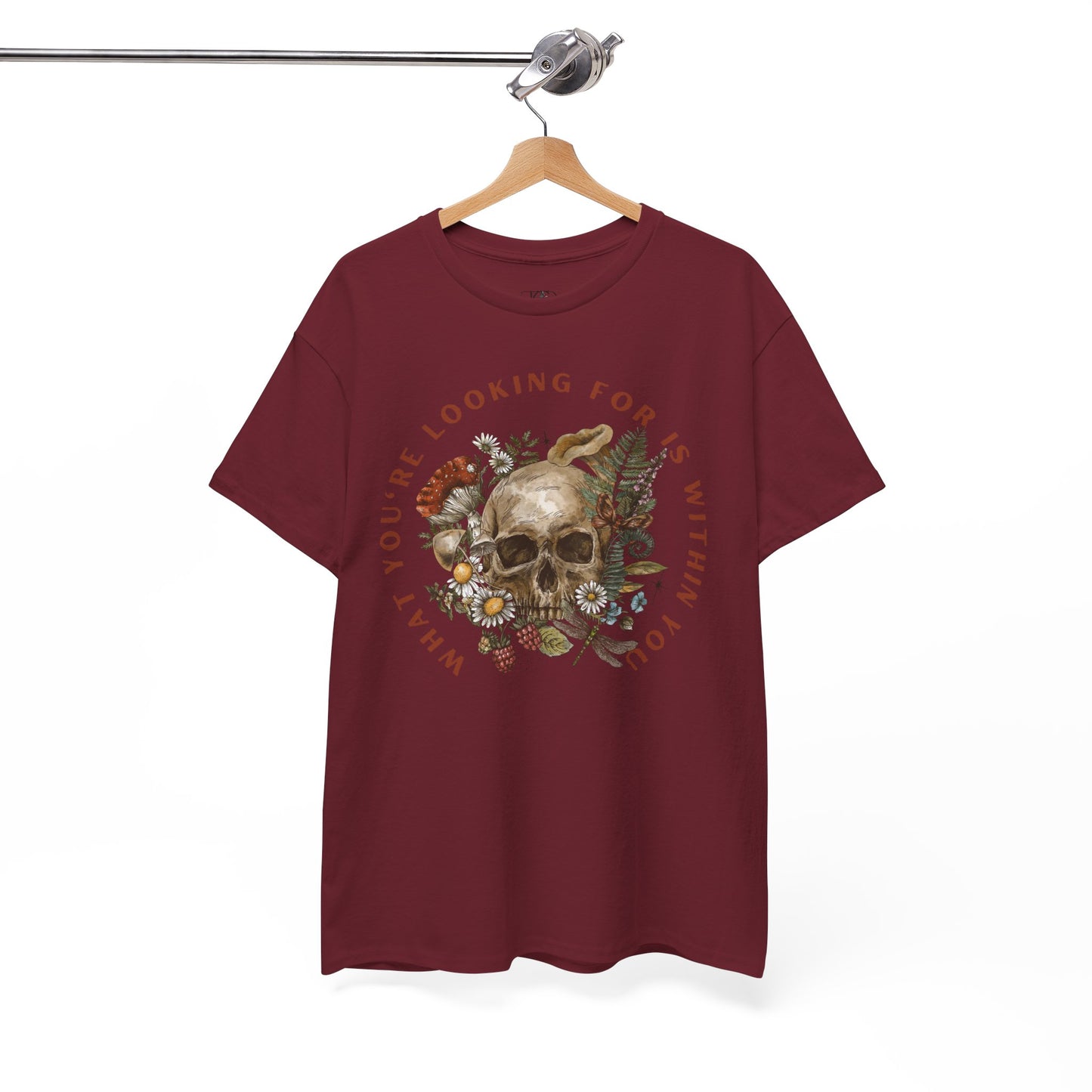 WHAT YOU’RE LOOKING FOR IS WITHIN YOU - Unisex Heavy Cotton Tee