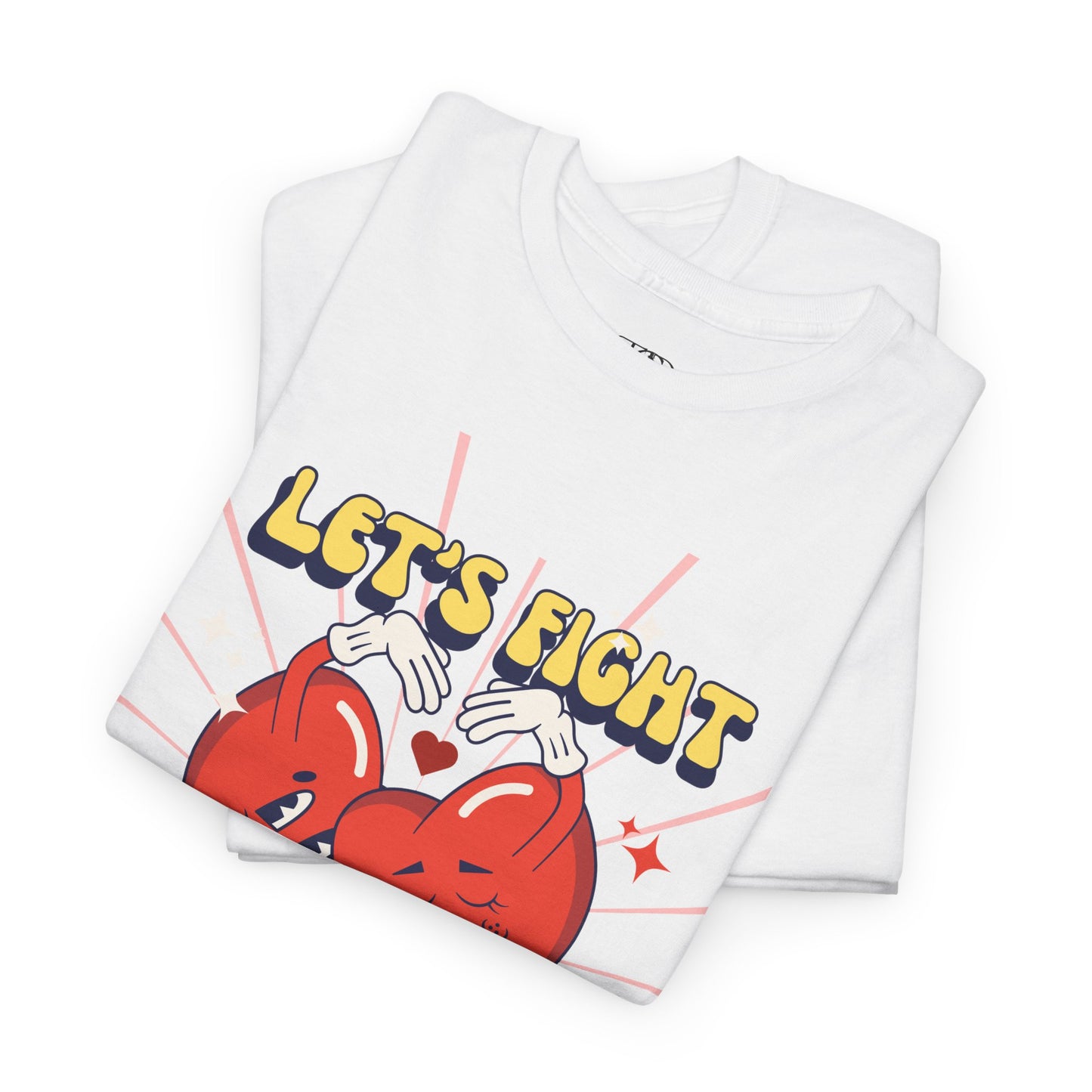 LET’S FIGHT THE SYSTEM TOGETHER - Unisex Heavy Cotton Tee