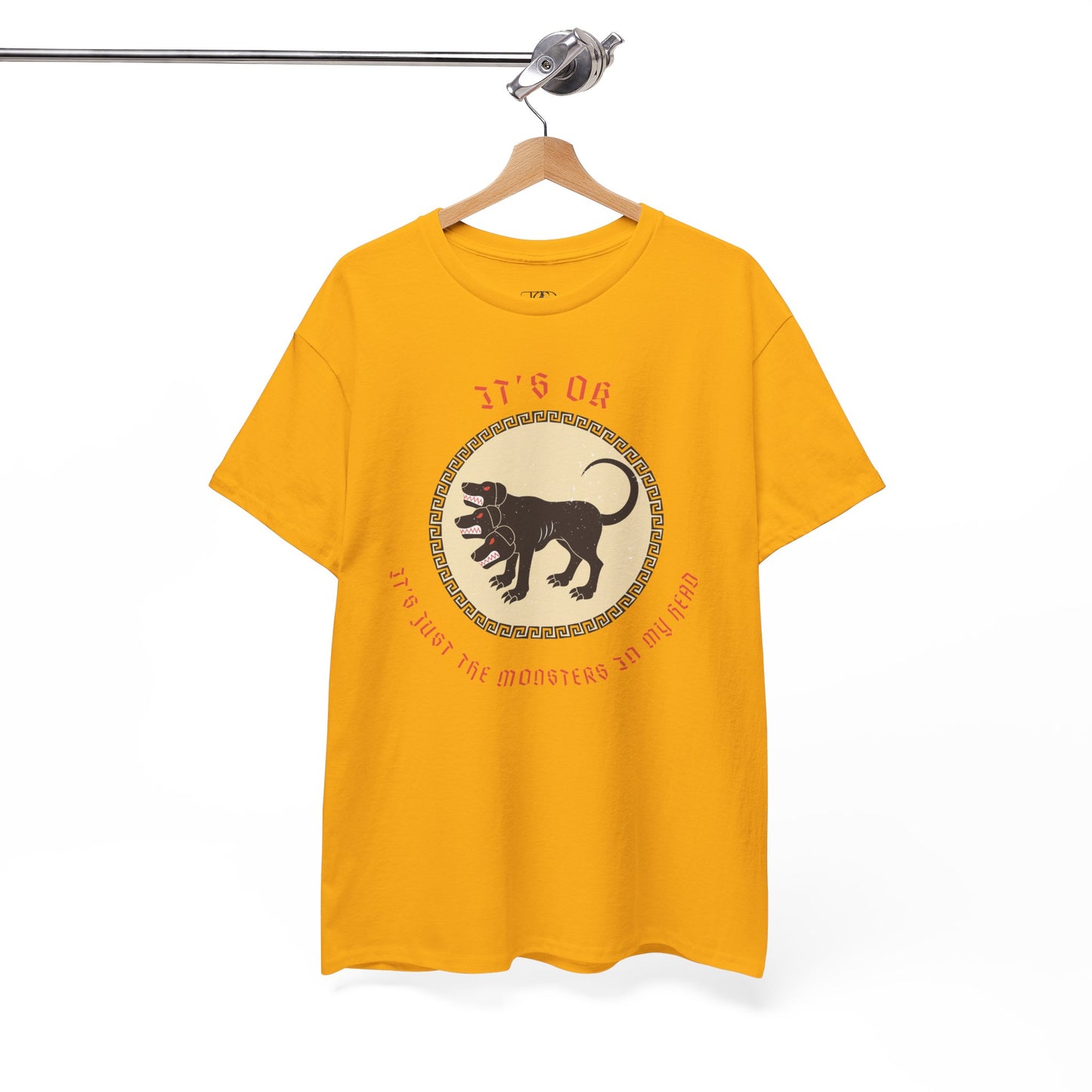 MONSTER IN MY HEAD - Unisex Heavy Cotton Tee