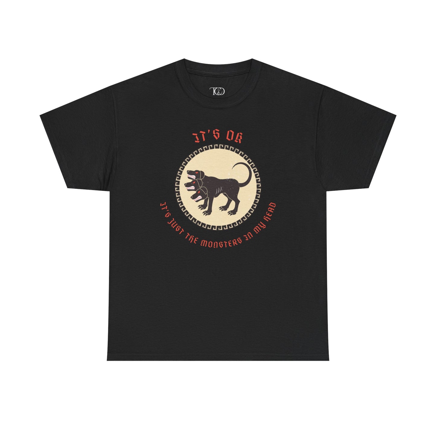 MONSTER IN MY HEAD - Unisex Heavy Cotton Tee