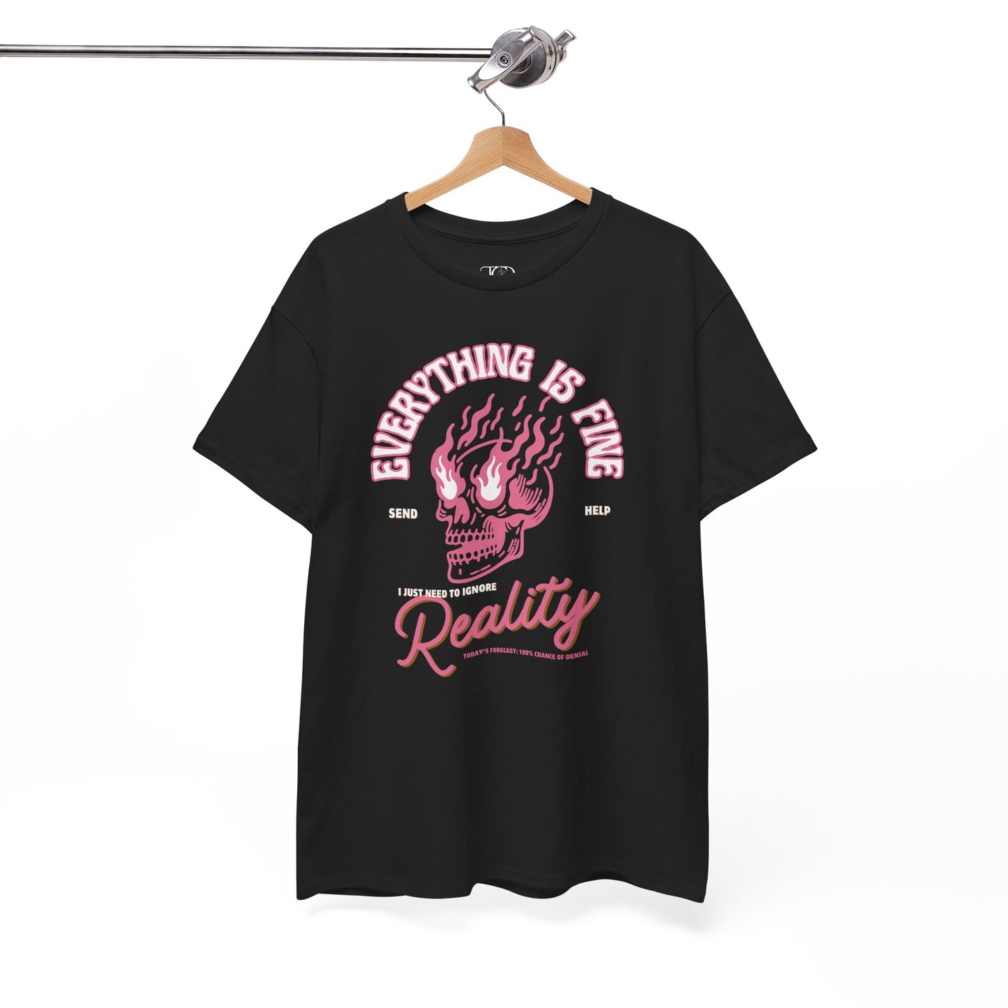 EVERYTHING IS FINE - Unisex Heavy Cotton Tee