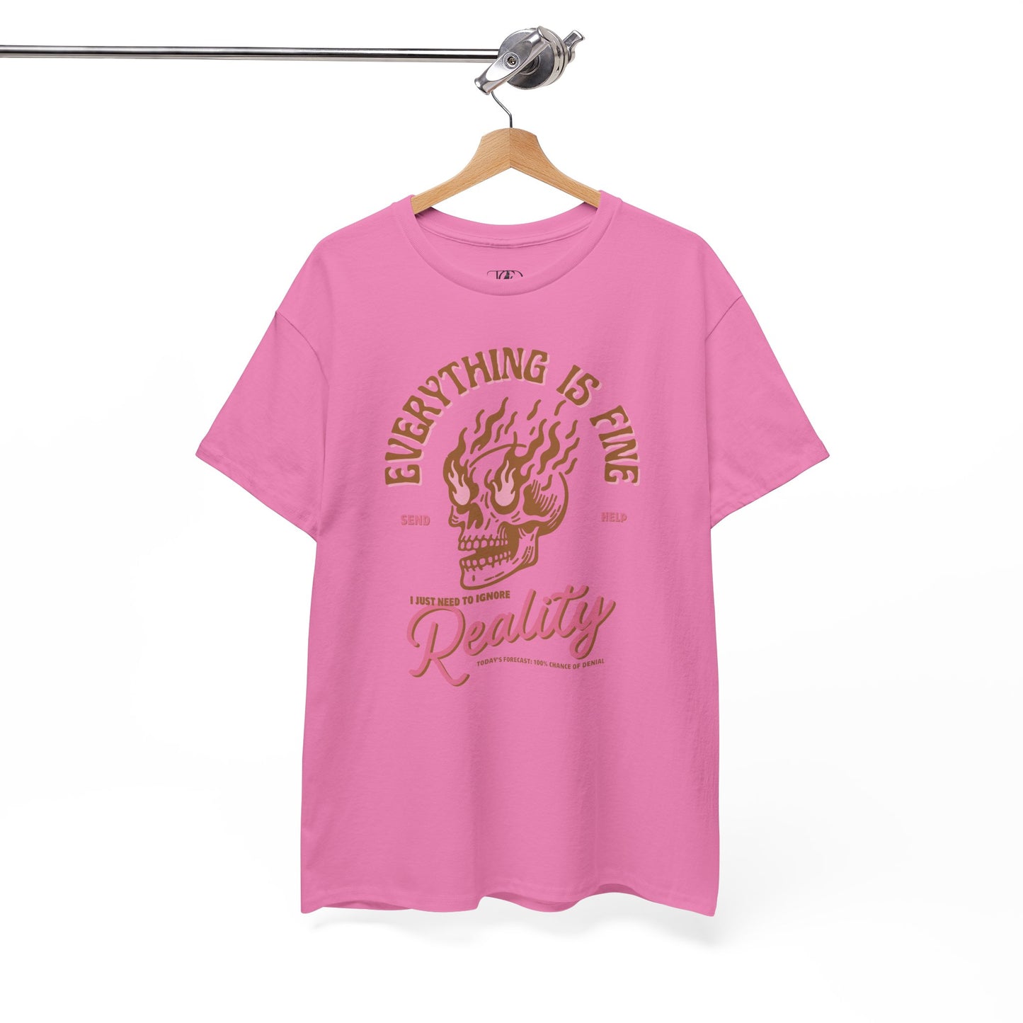 EVERYTHING IS FINE - Unisex Heavy Cotton Tee