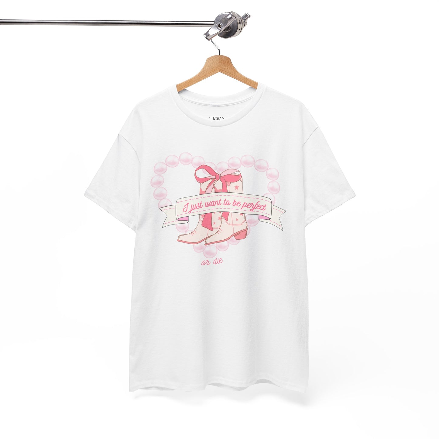 I just want to be perfect - Unisex Heavy Cotton Tee