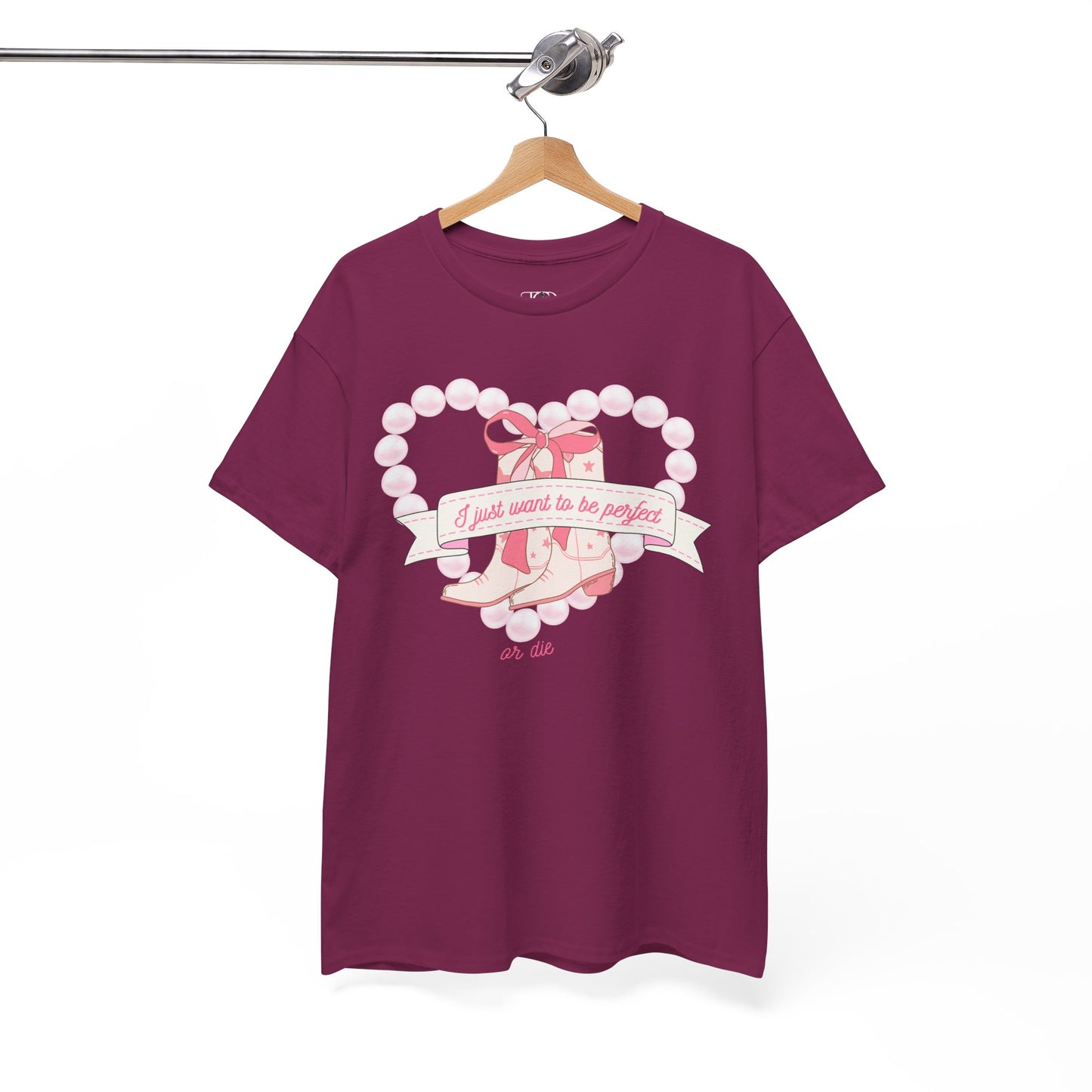 I just want to be perfect - Unisex Heavy Cotton Tee