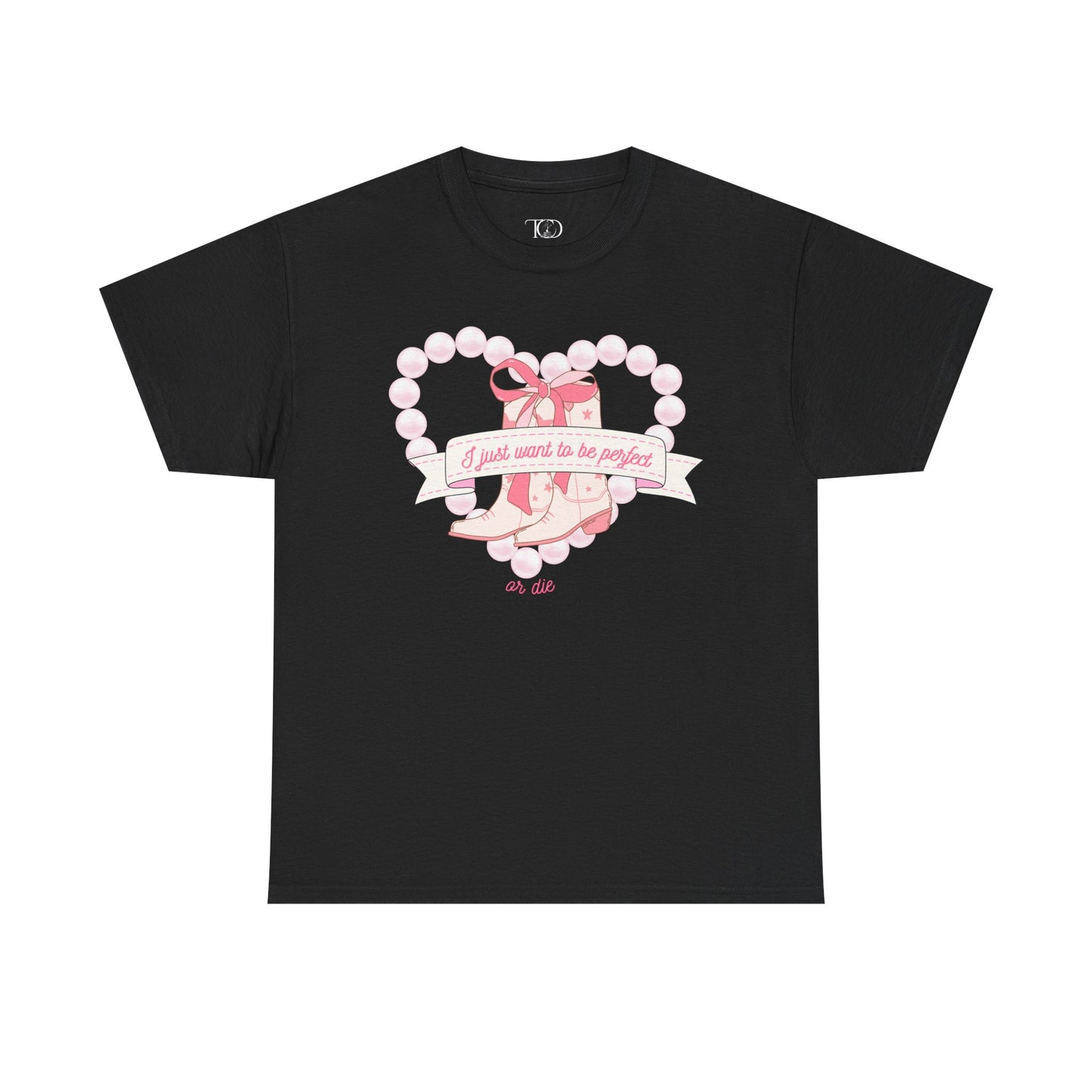I just want to be perfect - Unisex Heavy Cotton Tee