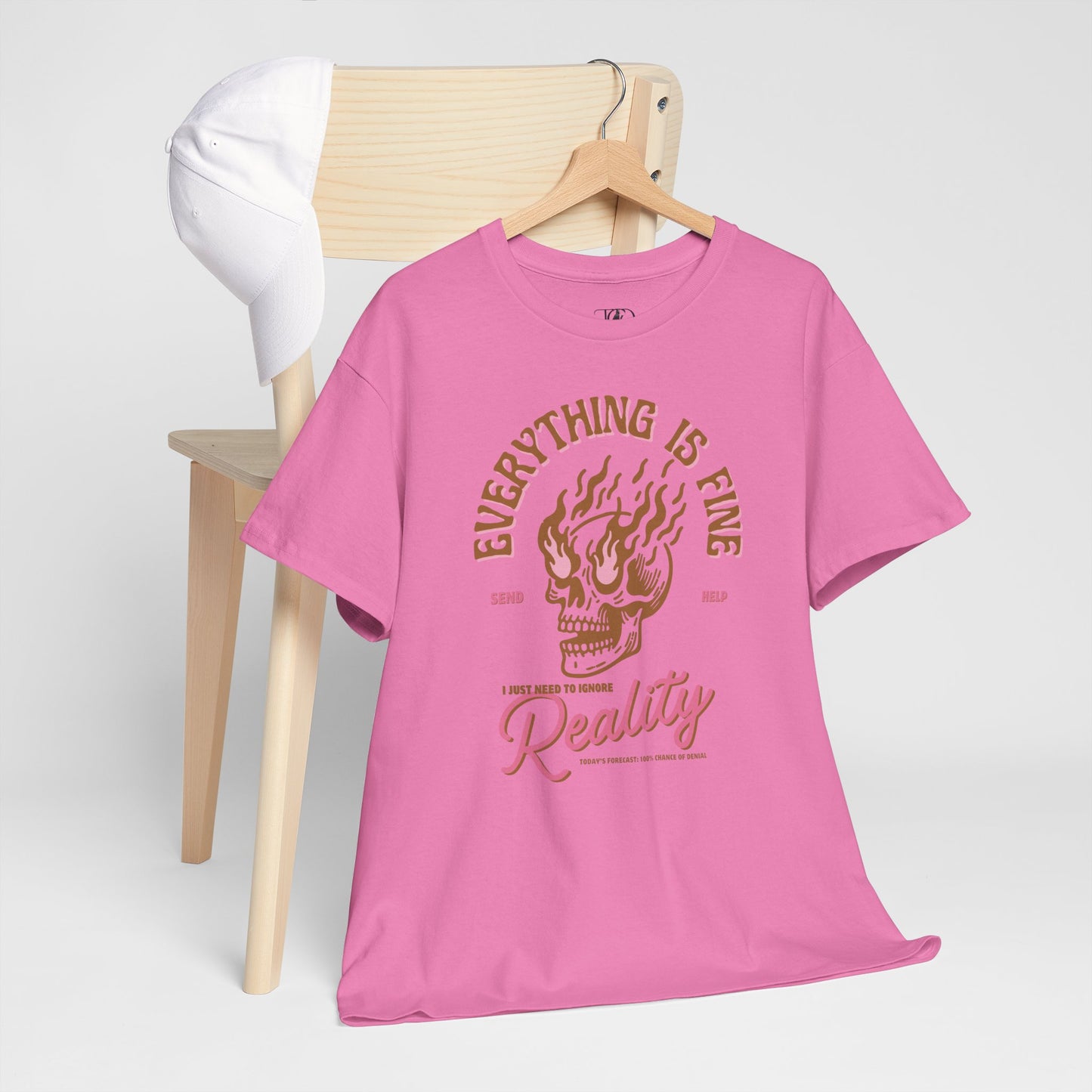EVERYTHING IS FINE - Unisex Heavy Cotton Tee