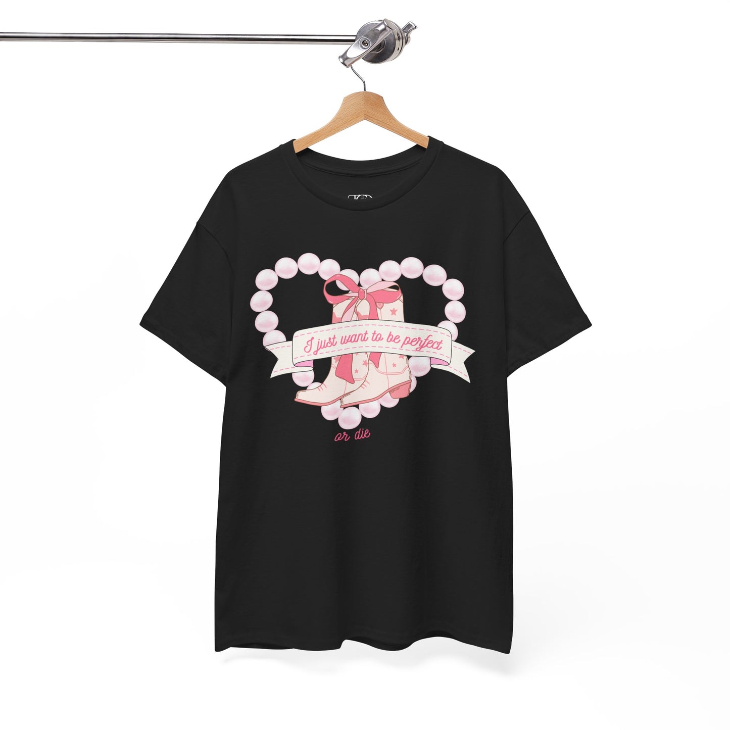 I just want to be perfect - Unisex Heavy Cotton Tee