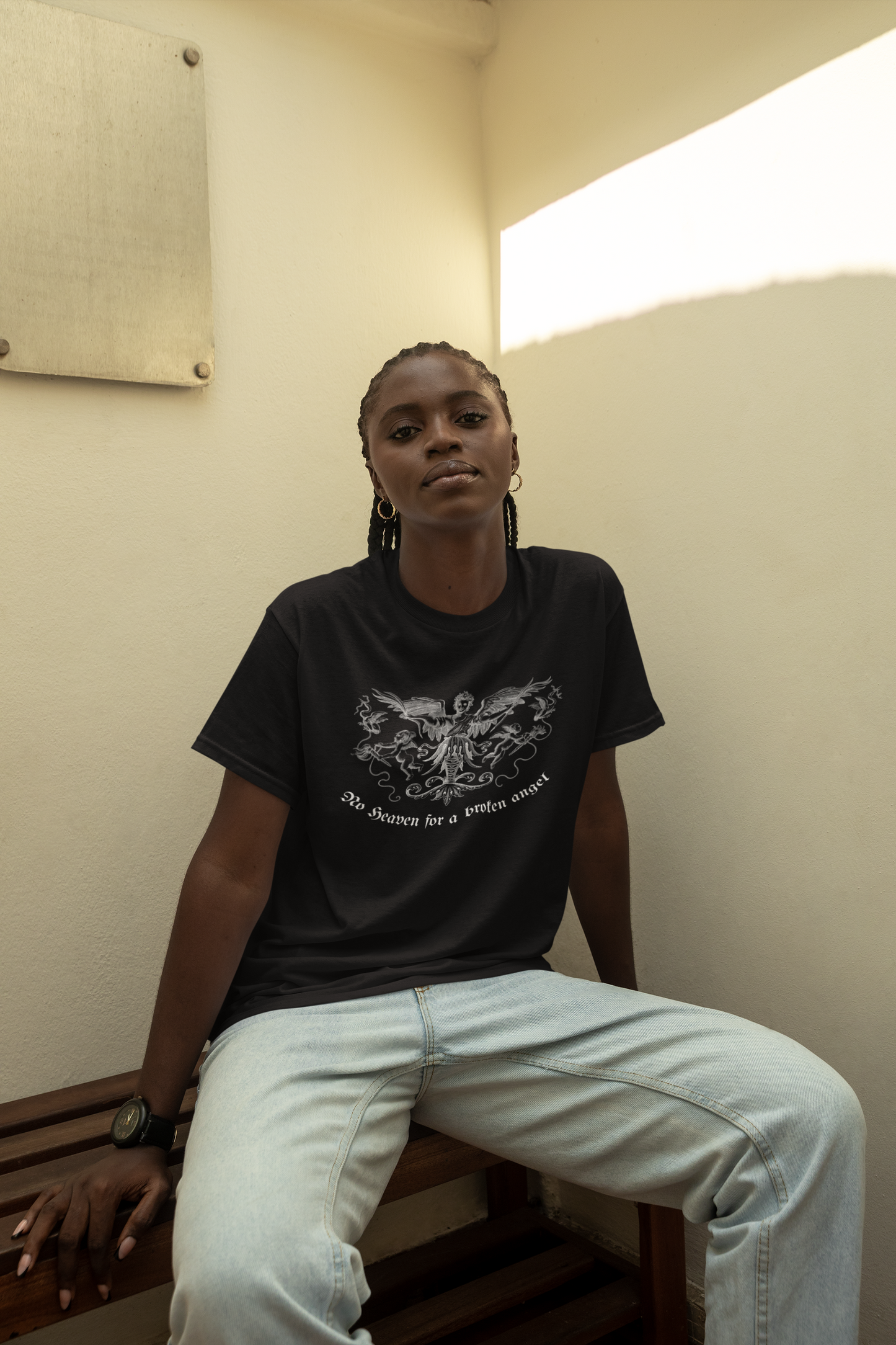 No heaven - Unisex Heavy Cotton Tee