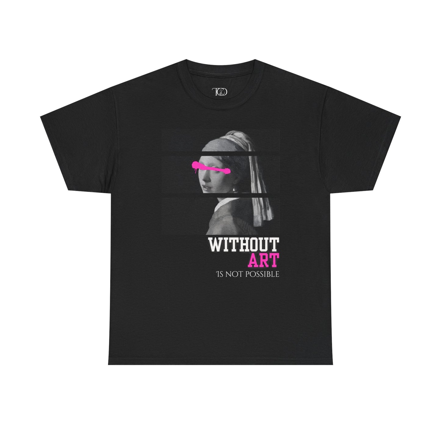 WITHOUT ART IS NOT POSSIBLE - Unisex Heavy Cotton Tee