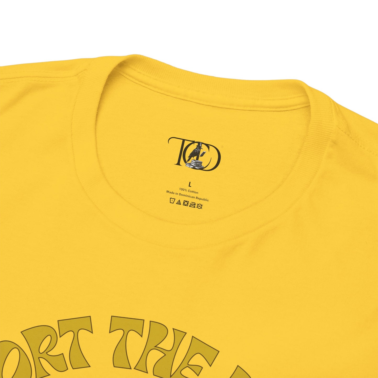 SUPPORT THE PLANET - SAVE ENERGY - Unisex Heavy Cotton Tee